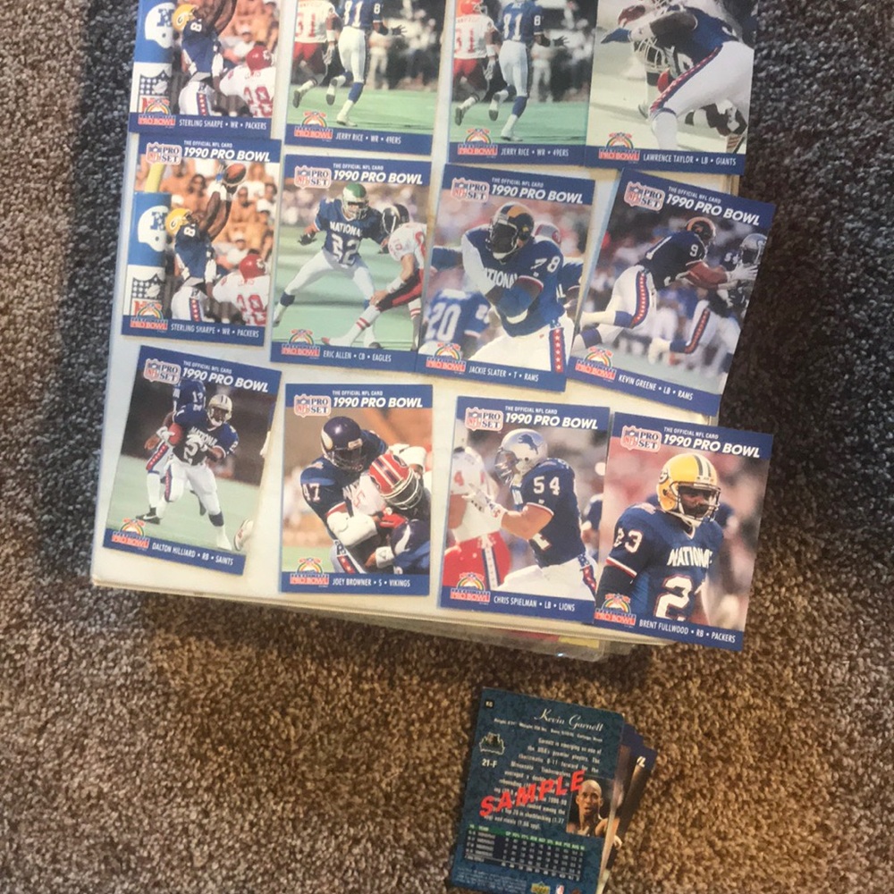 My whole sports card collection